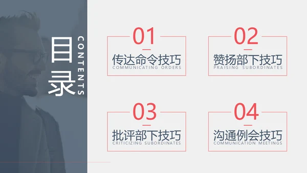 与下属沟通职场沟通通用PPT模板