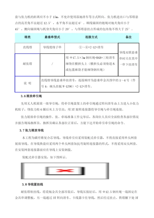 碳纤维导线山区张力架线工艺探索与实践.docx