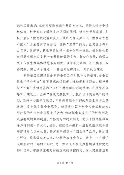 乡镇组织工作思路.docx