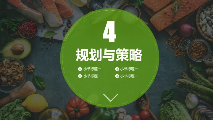 美味生鲜项目运营策划书PPT模板