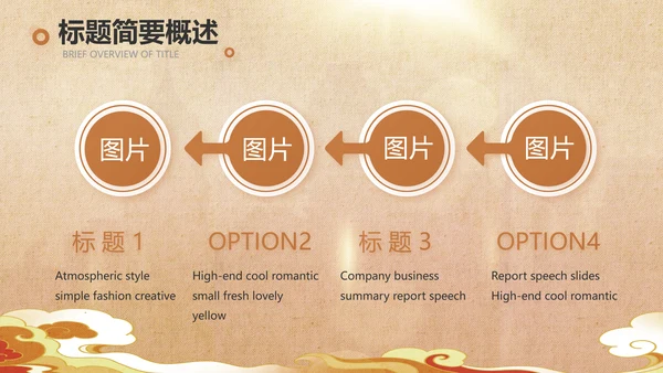 古典中国风国家博物馆动态PPT