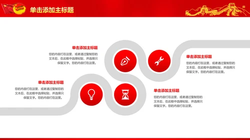 恢宏大气中国共青团工作报告PPT