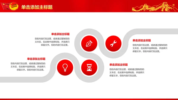 恢宏大气中国共青团工作报告PPT