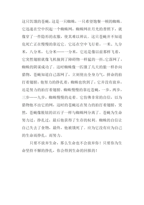 坚持不懈议论文作文.docx