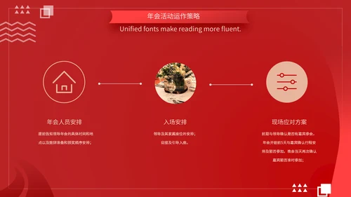 公司年会活动策划方案通用PPT模板