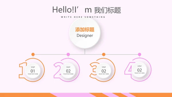 粉色时尚汉堡店宣传动态PPT