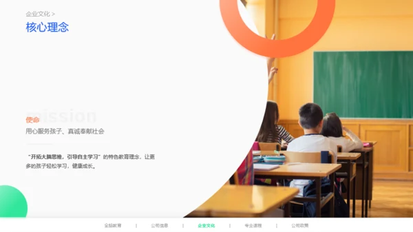 橙色早期全脑儿童教育项目说明会PPT案例