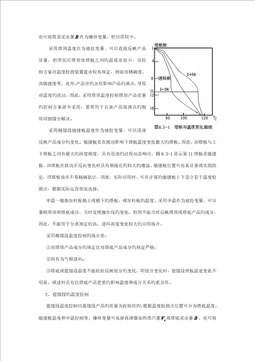 精馏塔控制基础系统