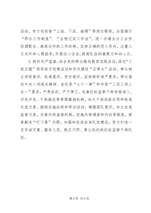 监察局年度工作计划.docx