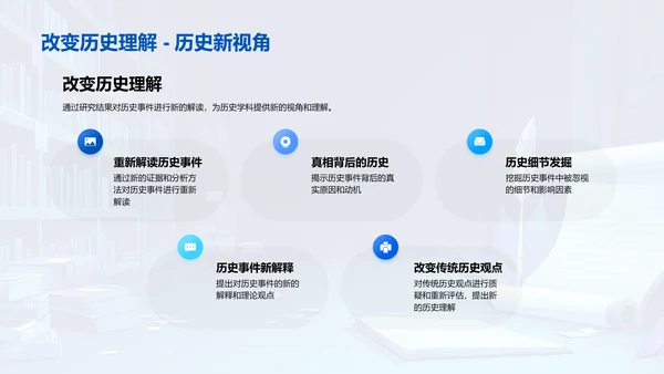 历史研究方法探索PPT模板