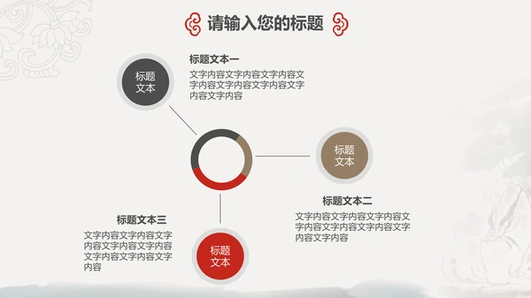 国风佛教如来佛学传统文化禅意通用PPT模板