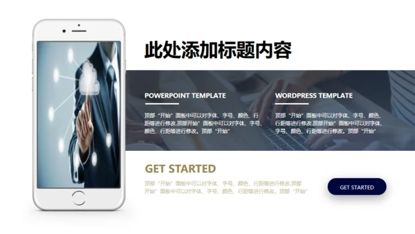 大雪山公司企业简介商务通用PPT模板