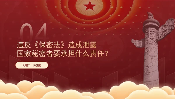 党员干部保密警示教育专题党课PPT