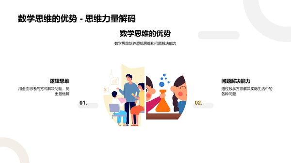 实践中的数学应用PPT模板