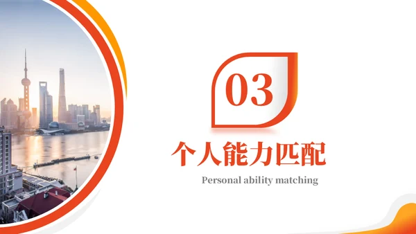 橙色竞聘述职工作汇报通用PPT模板
