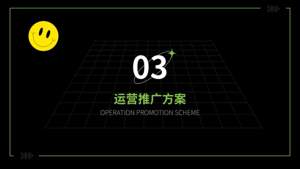 潮流创意品牌运营计划通用PPT模板