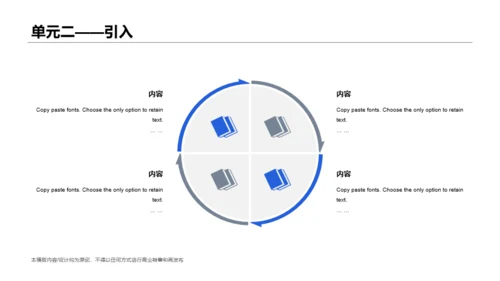 白色网络在线课程培训课件PPT案例