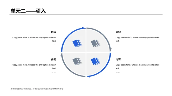 白色网络在线课程培训课件PPT案例