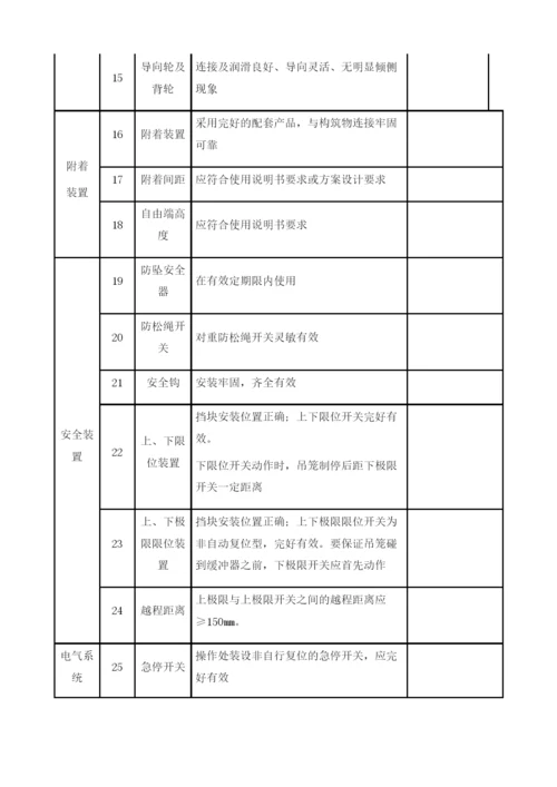 施工升降机安装自检表.docx