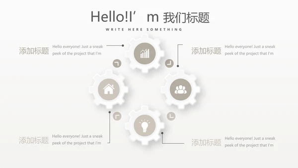 金色简约大方银行年终工作总结商务通用PPT动态模板