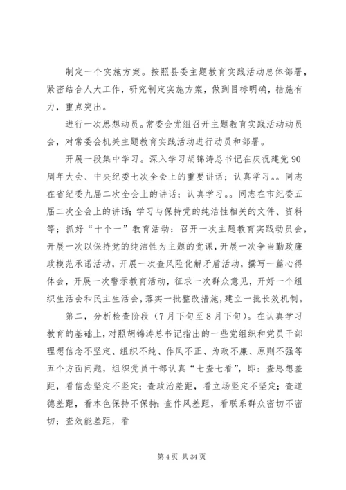 保持党的纯洁性、迎接党的十八大”主题教育实践活动的实施方案.docx