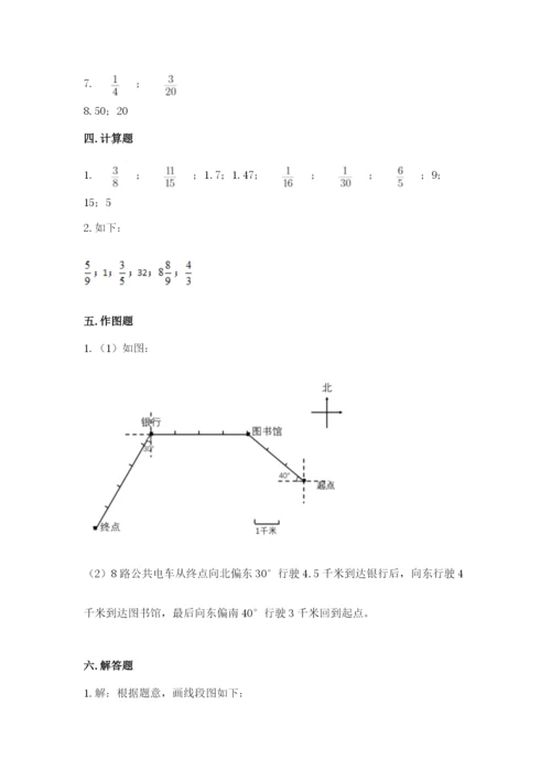 小学数学六年级上册期末测试卷【新题速递】.docx