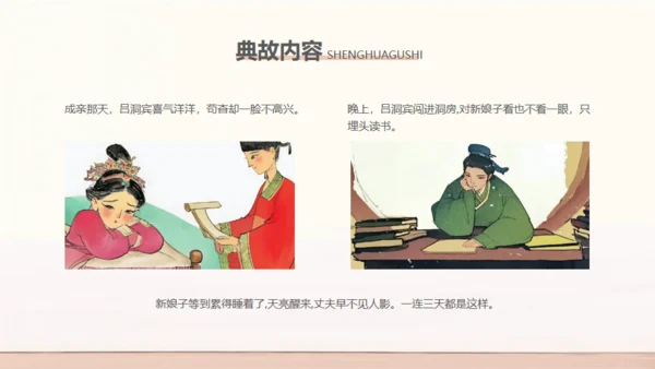 民间神话传说狗咬吕洞宾通用PPT模板