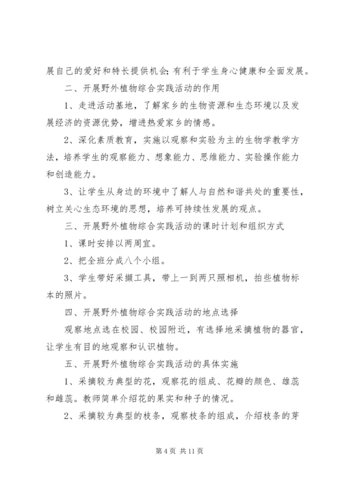 综合活动方案范文4篇.docx