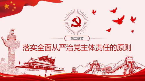 党委（党组）落实全面从严治党主体责任规定PPT