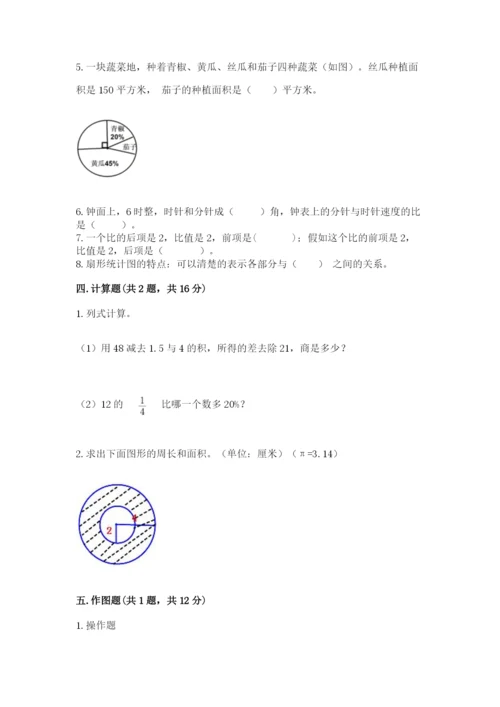 人教版数学六年级上册期末考试卷必考题.docx