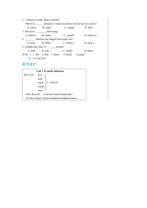 Module 1 Unit 1教学详案