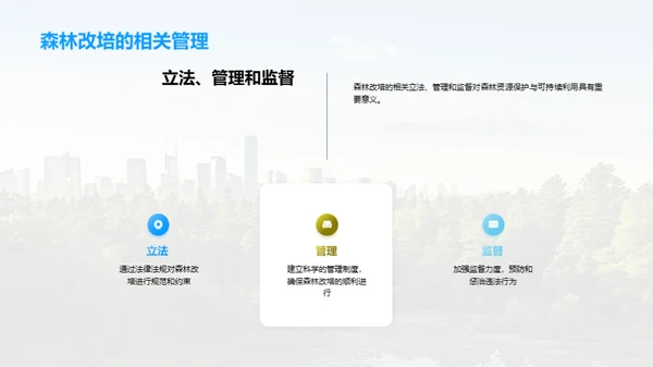 森林改培：挽救绿肺