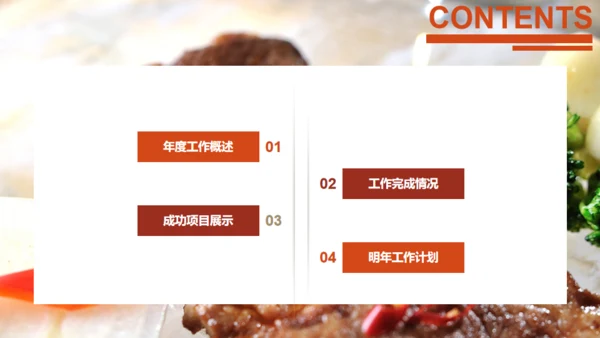 餐饮美食品牌推广营销策划通用PPT模板