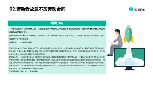 HR人力资源劳动纠纷普法通用PPT模板