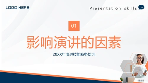 演讲技巧商务培训PPT课件