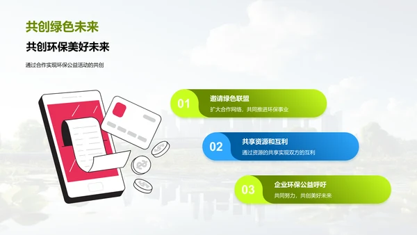 塑造绿盟：环保公益和企业合作