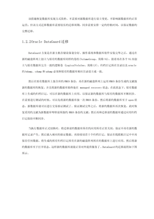 X数据迁移专题方案.docx