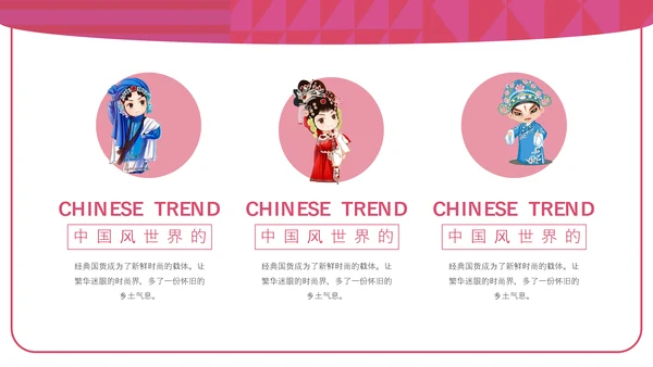国潮戏曲京戏PPT模板