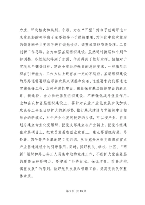 县委书记在全县党建工作会议上的讲话 (4).docx