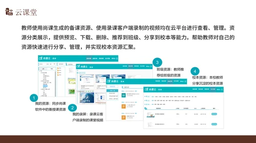 智慧校园解决方案通用PPT模版
