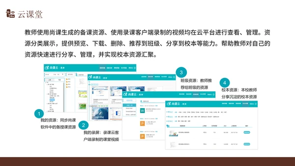 智慧校园解决方案通用PPT模版