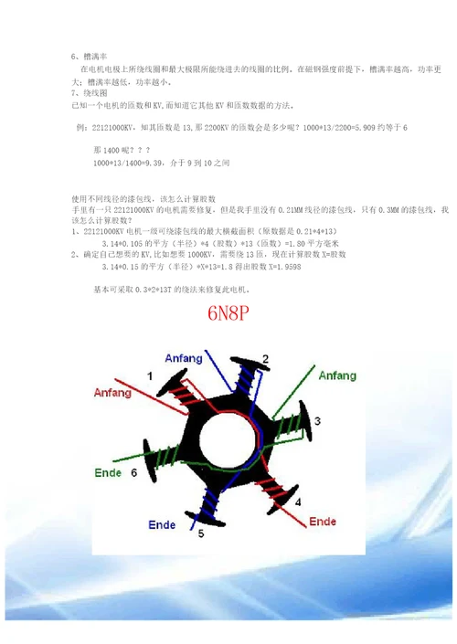 航模全系列无刷电机绕线方法详解