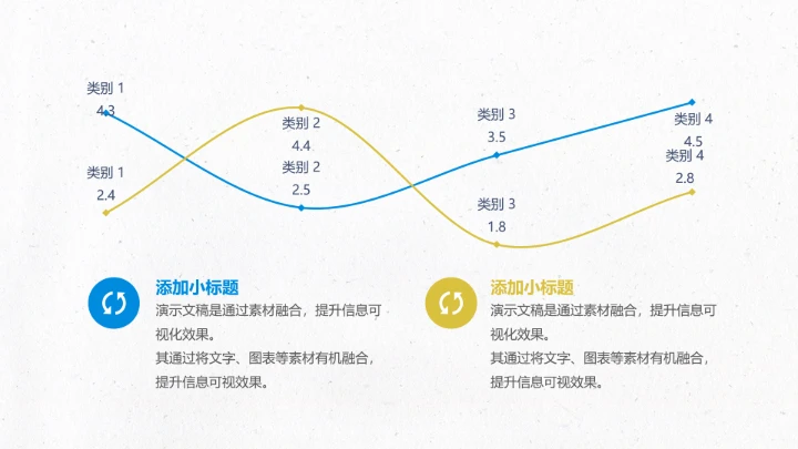 简约清新工作总结汇报PPT模板