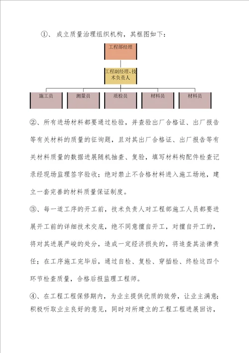 工程质量创优施工方案培训资料