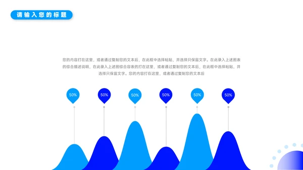 蓝色简洁实用企业文化培训PPT模板