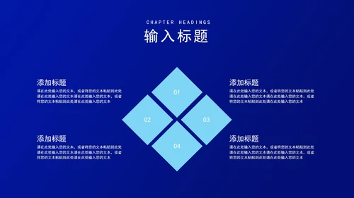 蓝色简约风职场工作目标管理培训PPT模板
