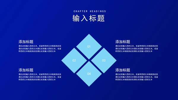 蓝色简约风职场工作目标管理培训PPT模板