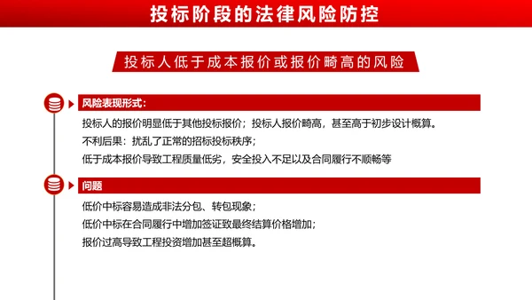 违反招标投标法规_法律责任知识科普PPT