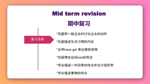 【外研版（一年级起点）】五年级下册 Module5 同步知识梳理课件（共40张PPT）