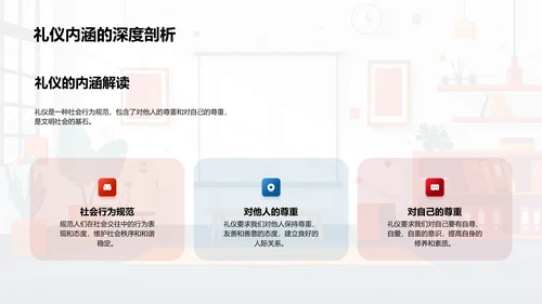 礼仪素养提升讲座PPT模板